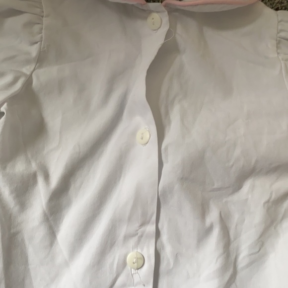 Peter Pan top with pink trim - Picture 6 of 7